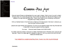 Tablet Screenshot of cumbriapoleart.co.uk